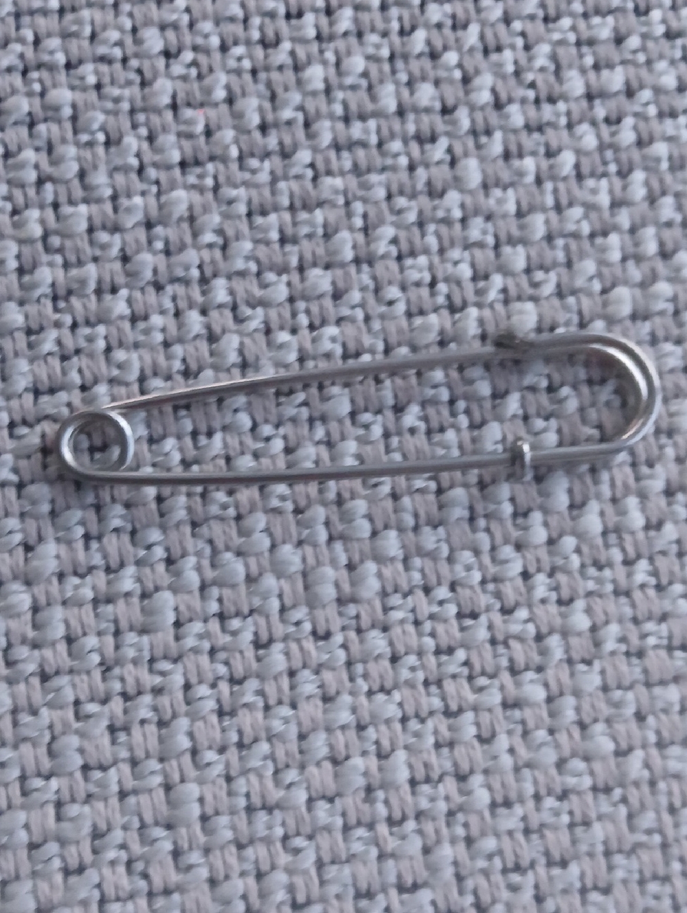 Classic Silver Safety Pin Accessory
